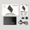 AXAGON EE25-A6M Bezśrubowa aluminiowa obudowa zewnętrzna USB 3.2 Gen 1 - SATA 6G dla 2.5 SSD/HDD
